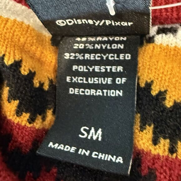 Disney Pixar Coco Miguel Icons Light Up Holiday Christmas Ugly Sweater Small - Picture 6 of 7